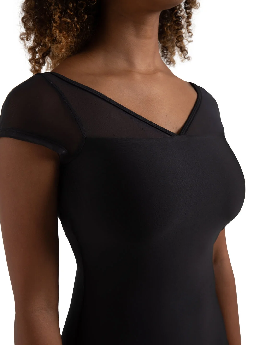 Coastal Bloom Coral Leotard - Image 3