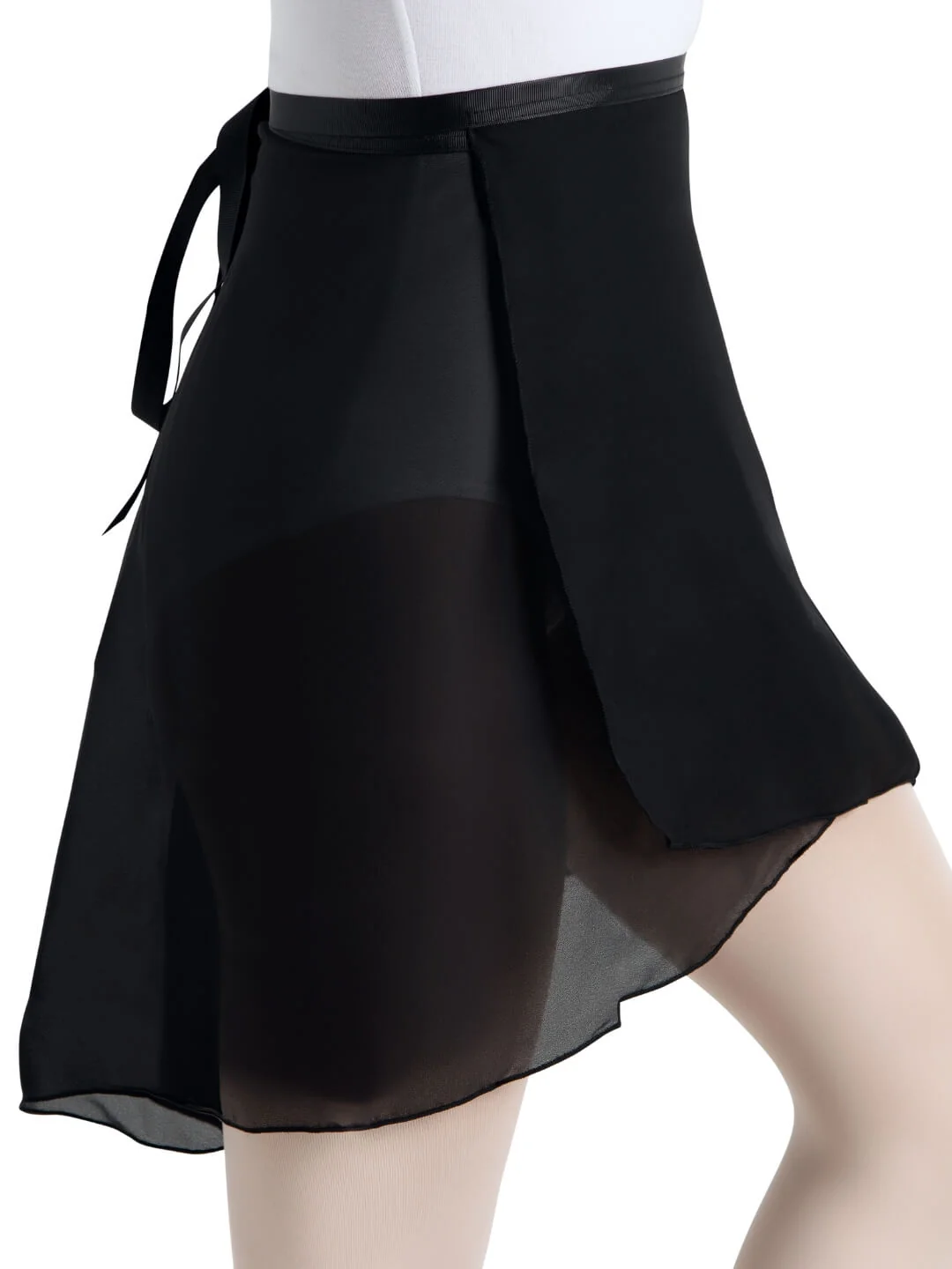 Georgette Long Wrap Skirt - Image 3