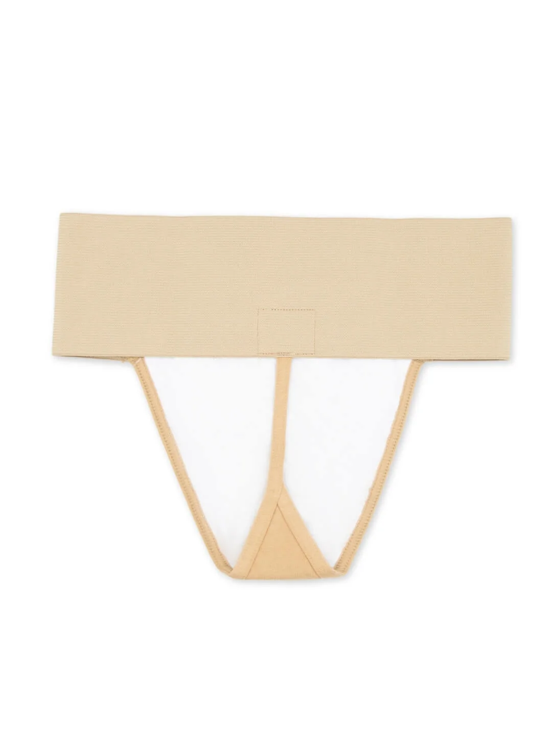 Quilted Cotton Panel Thong Dance Belt - Image 6