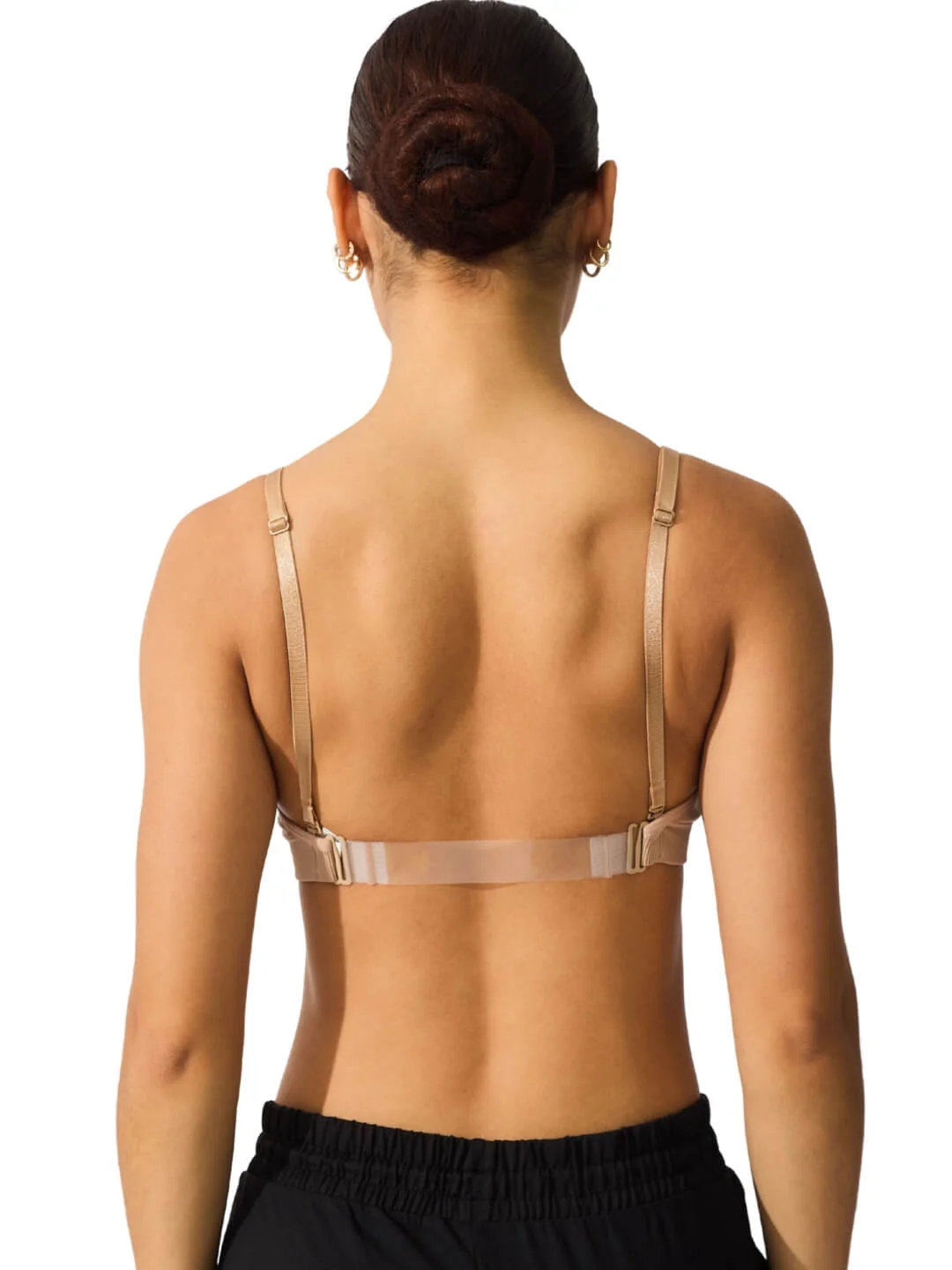 Seamless Clear Back Sweetheart Bandeau Bra - Image 3