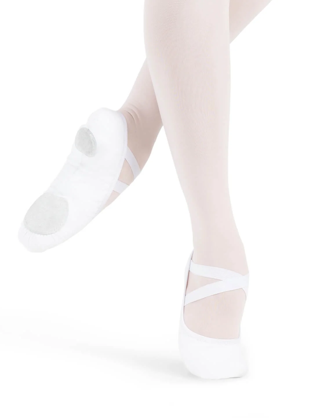 Stella Canvas Ballet Shoe - Child | White - Image 4