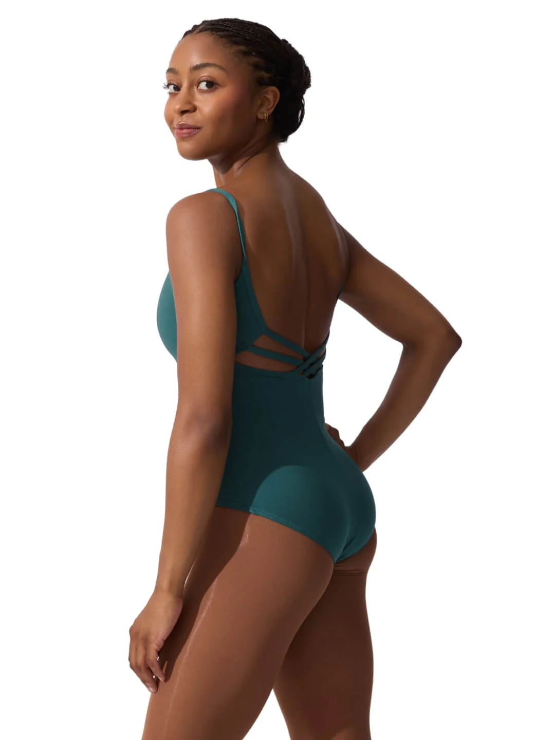 Studio Collection Strappy Back Camisole Leotard - Image 7