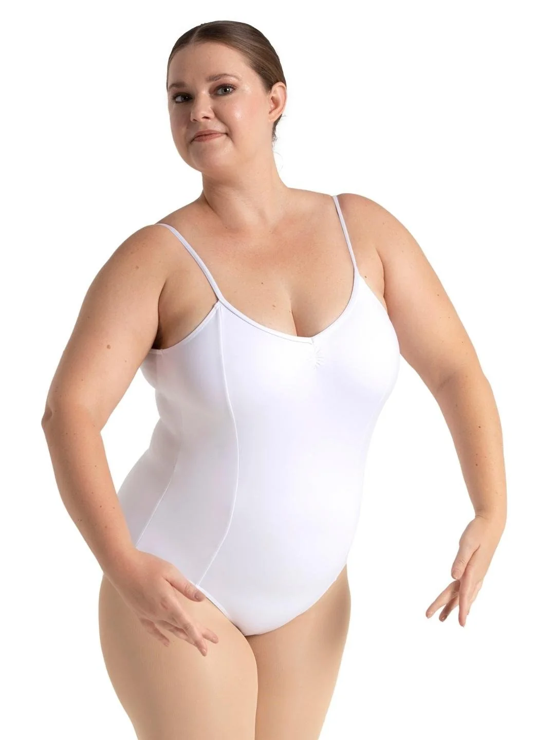 Studio Collection V Neck Camisole Leotard - Image 21